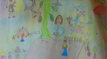 1. miesto v kategórii I. stupeň ZŠ: Katarína Prílepková - Tlačiarne kníh sprostredkujú cestu do rozprávky, Belá